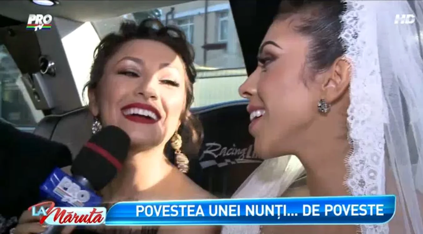 Andra a cântat şi în limuzină