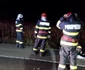 Accident pe DN 66 între un autocar și un autoturism. Foto: ISU Hunedoara