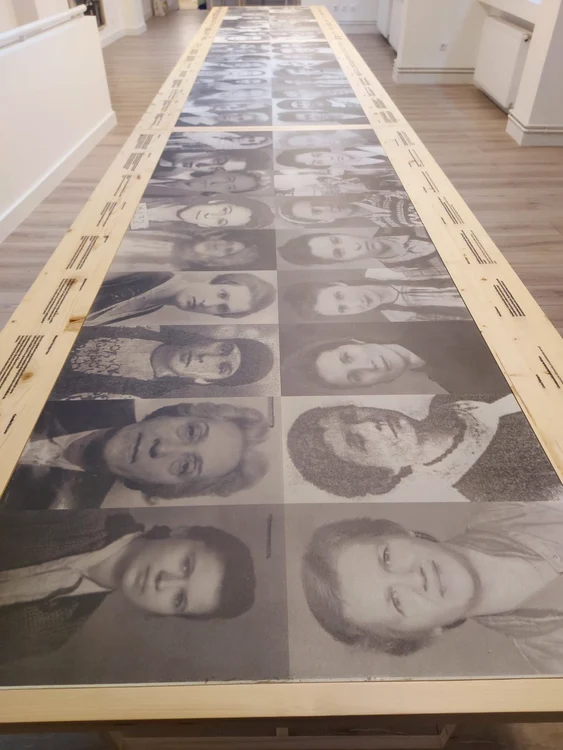 O parte dintre zecile de femei închise în perioada comunistă. FOTO: Memorialul Sighet