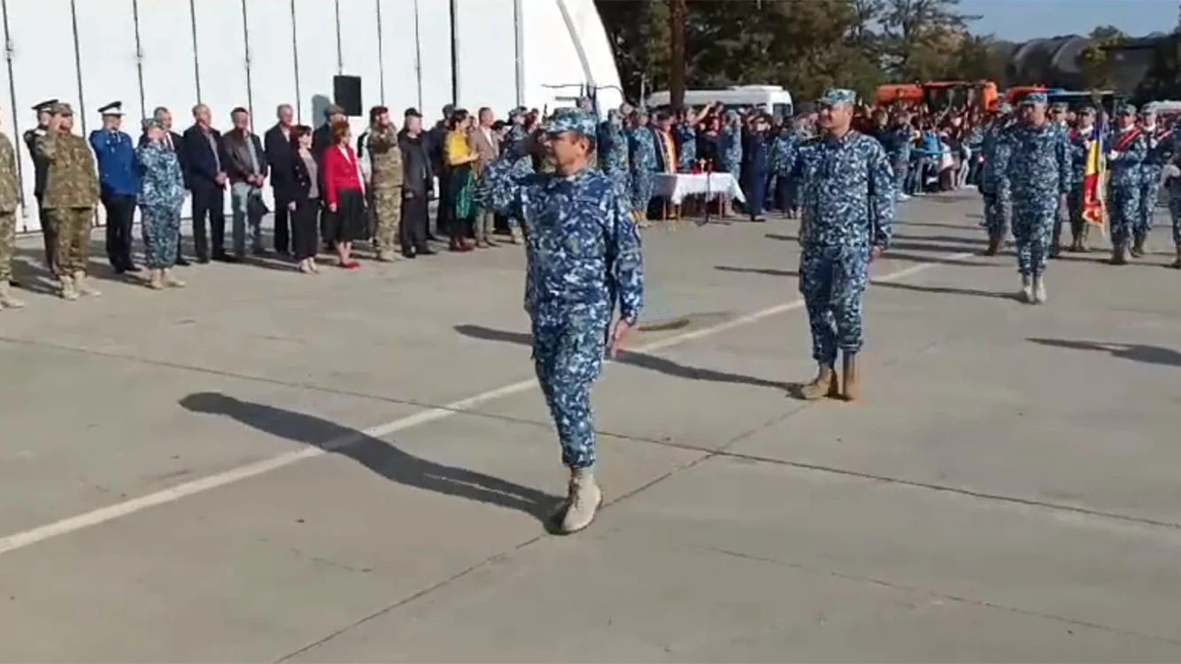 137 de elevi au depus jurământul militar la Școala de Maiștri Militari și Subofițeri de la Boboc