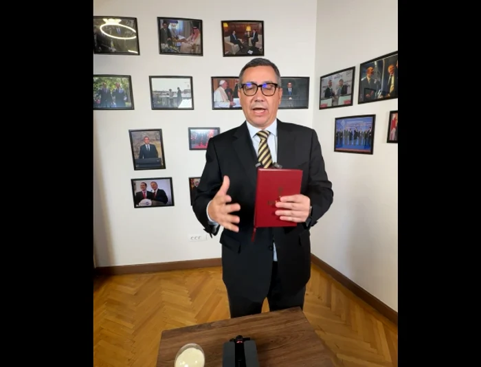 Victor Ponta. FOTO: captură video