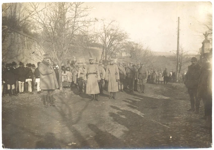 Armata Română în Cetatea din Alba Iulia, în decembrie 1918