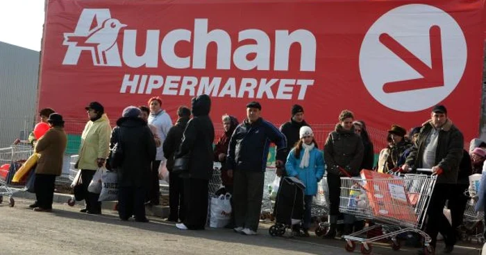 În urma preluării Real, Auchan urcă de pe locul patru pe doi în topul lanţurilor de hipermarketuri din România FOTO Adevărul