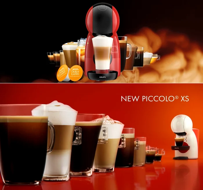 KRUPS Dolce Gusto Piccolo XS cu pachet promoțional de capsule Foto eMAG