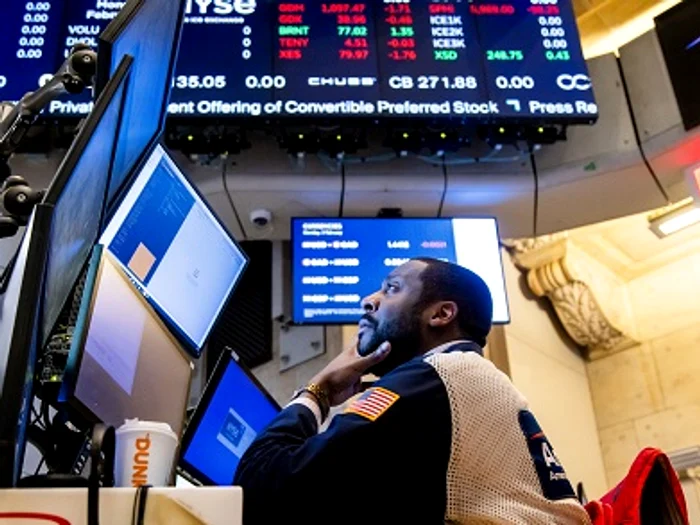 Bursa maericană/FOTO:X