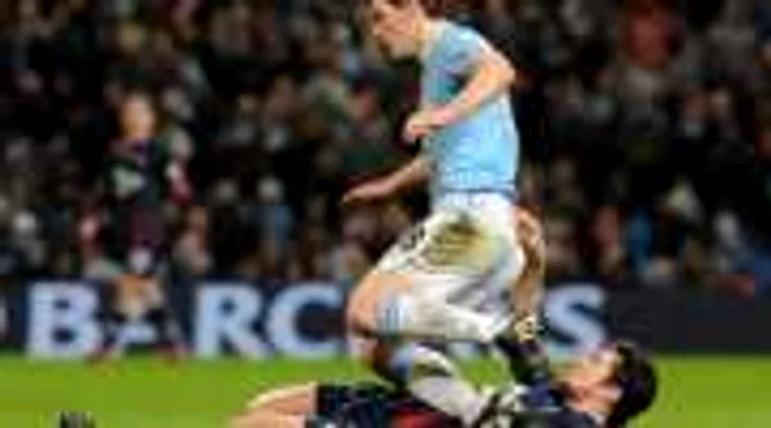 Gareth Barry a narcat golul prin care City a scăpat de înfrângere