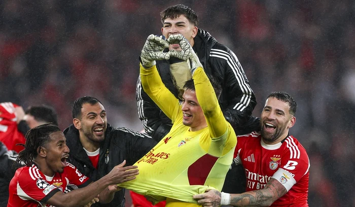 Benfica Lisabona a reușit calificarea în ultimul moment (FOTO: EPA)