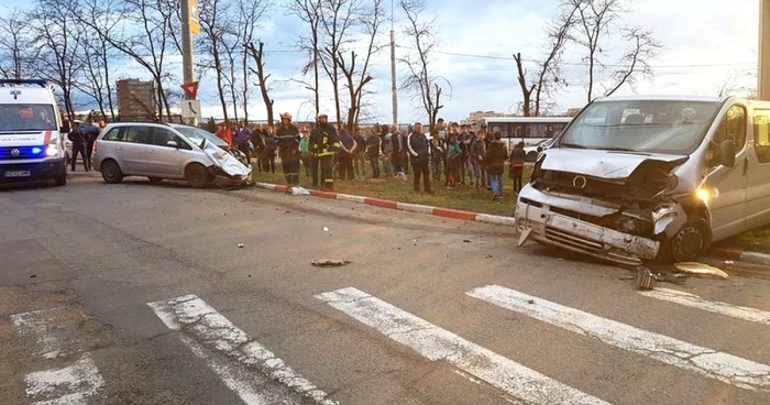 Accident rutier în Hunedoara.