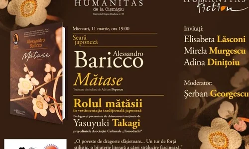 Seara japoneză dedicată romanului „Mătase” de Alessandro Baricco jpeg