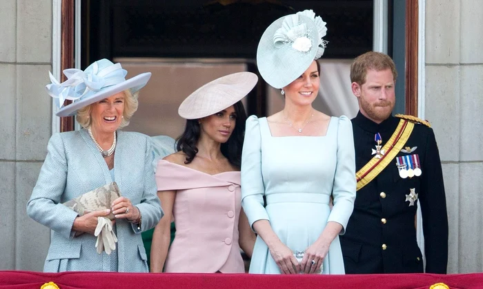 camilla  meghan  kate  harry 