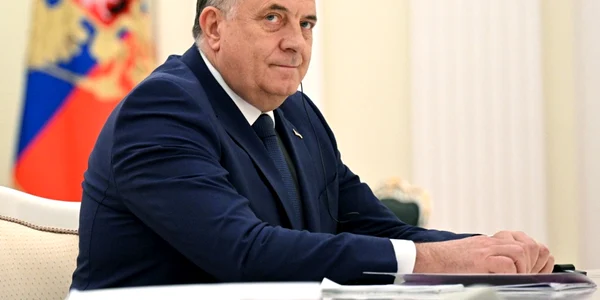 Milorad Dodik in timpul unei vizite la Kremlin FOTO EPA EFE jpg
