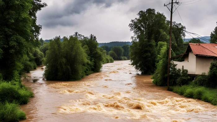 Schimbările climatice dublează riscul de inundații precum cele care au lovit Europa FOTO Arhivă