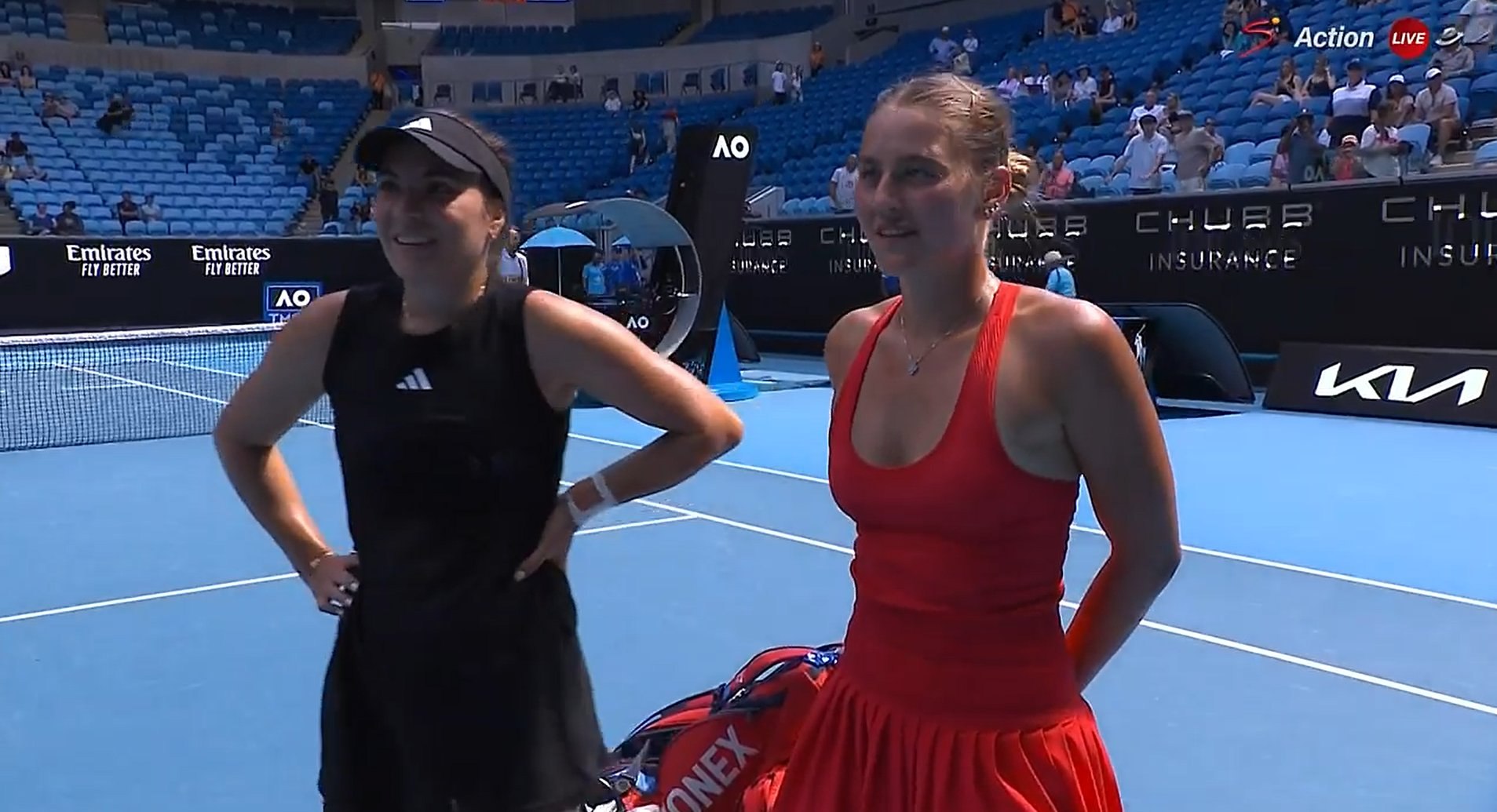 Gabriela Ruse şi Marta Kostiuk, calificate în optimile probei de dublu ...