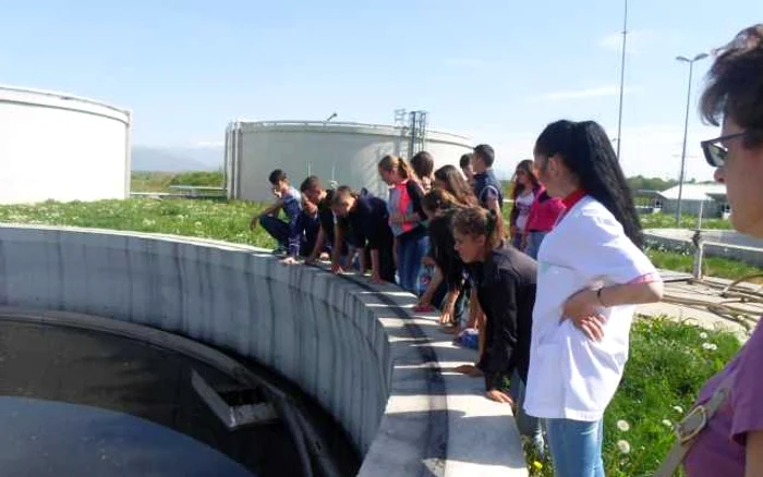 Elevii au vizitat staţiile de epurare a apei