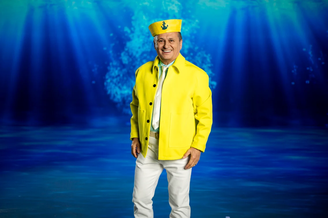 Nea Marin filmează pentru ,,Splash! Vedete la apă". Sursă: Antena 1