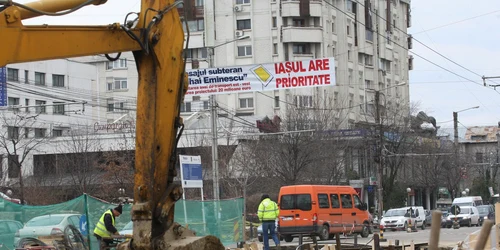 Santier bulevarul independentei iasi