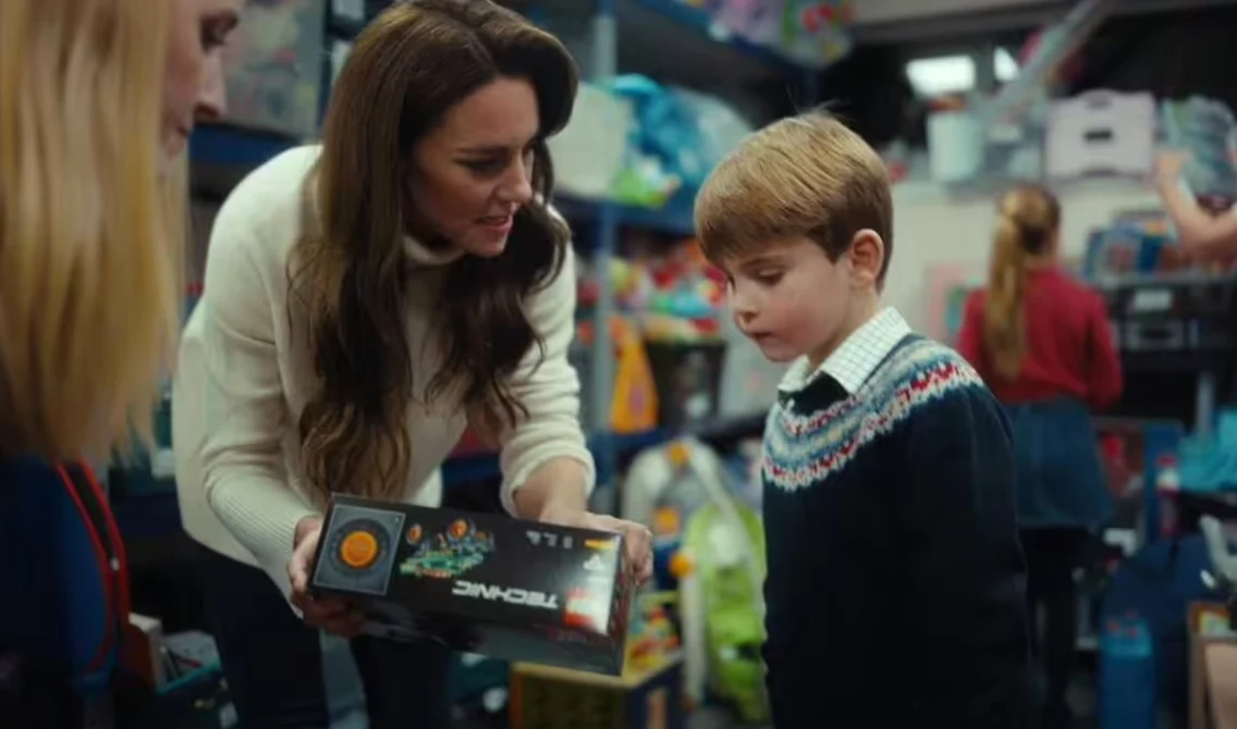 Kate Middleton si Printul Louis