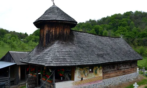 Biserica de lemn „Sf  Ioan Botezătorul” – Bărbălătești (© Institutul Național al Patrimoniului)