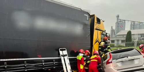 accident tir FOTO Monitorul de Suceava