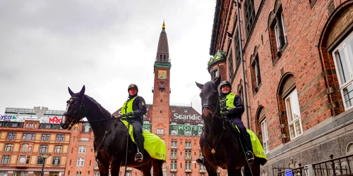 Polițiști pe cal in Danemarca FOTO Shutterstock