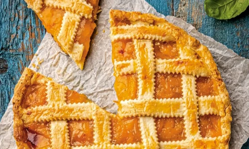 tarta cu piure de caise jpg