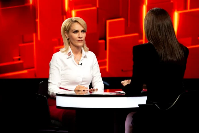 Gabriela Firea FOTO Gabriela Firea / Kanal D