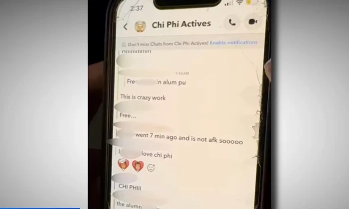 discutii telefon captură video CBS News jpg