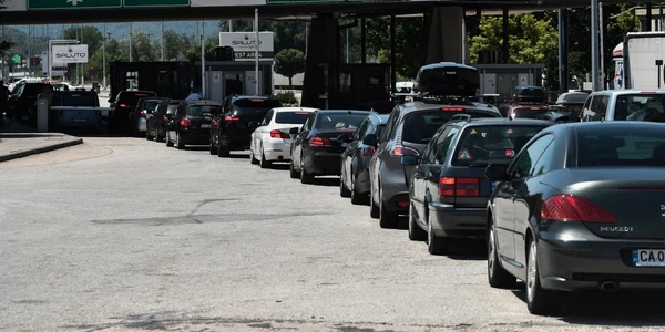 Graniţă Grecia aglomeraţie maşini FOTO Profimedia