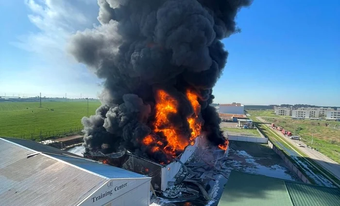 O companie petrolieră britanică ar fi fost atacată cu drone FOTO X /  AHMAD SLMAN @ahmadslmanx