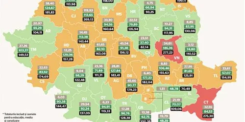 harta bani buget infografie adevarul