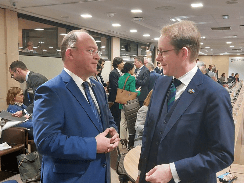 Aurescu, discuții cu Macron și ministrul de Externe al Suediei, pentru tema aderării României la Schengen