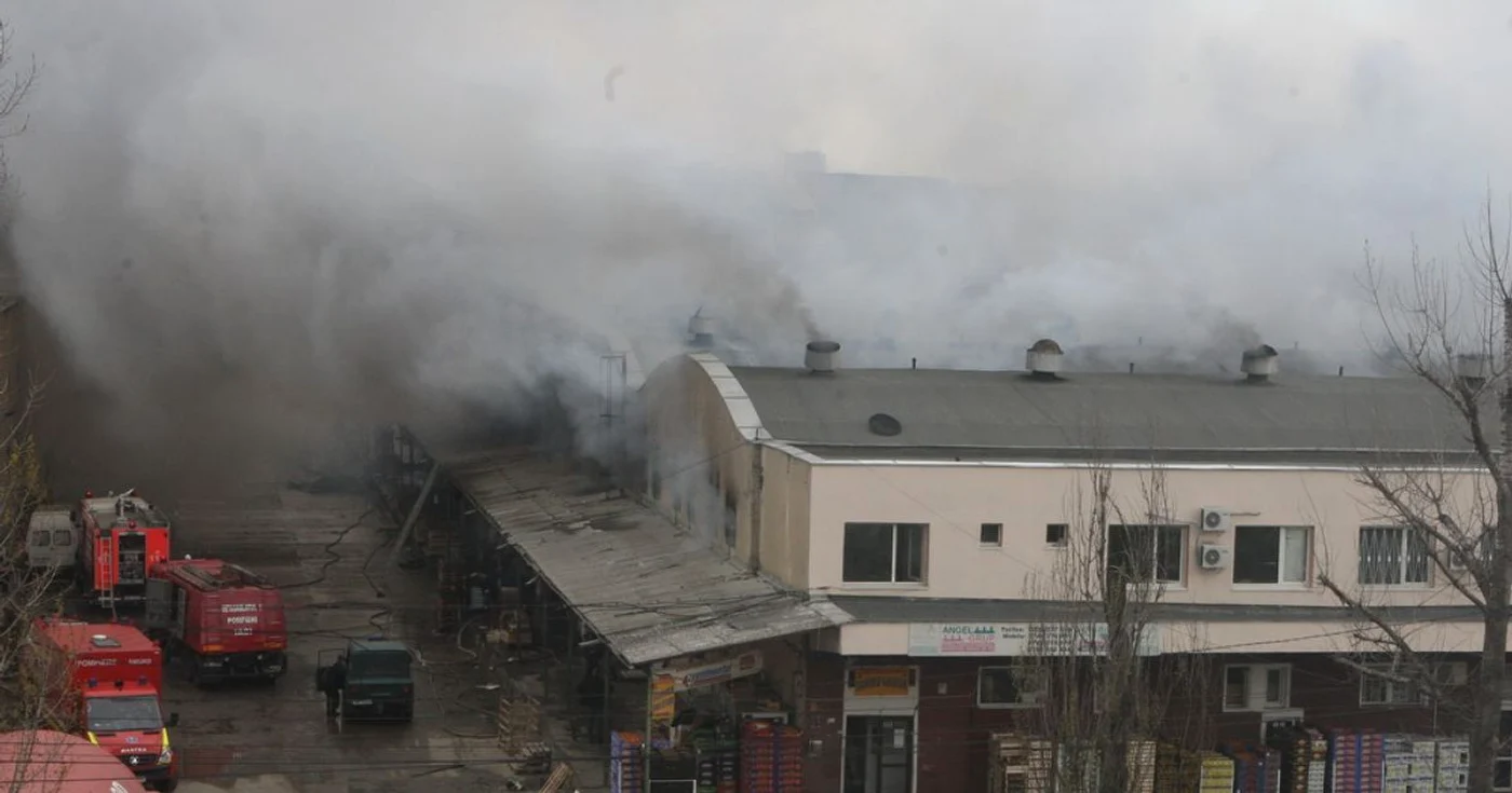 Incendiu la Siraj
