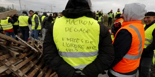 Veste galbene protestand la Frontignan FOTO EPA-EFE