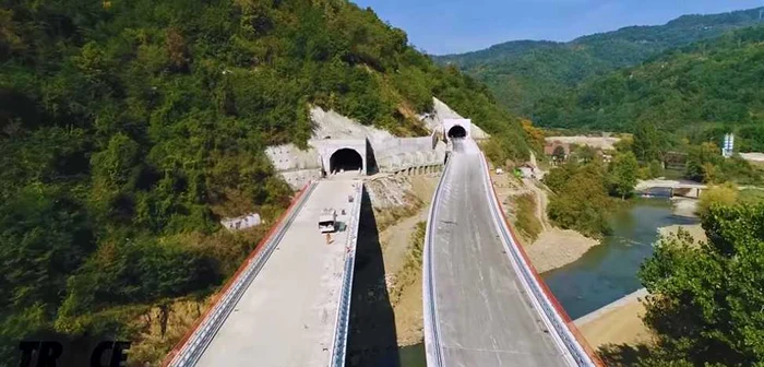 Lucrări la autostrada A1 - Serbia                                              FOTO FB Asociaţia Pro infrastructură