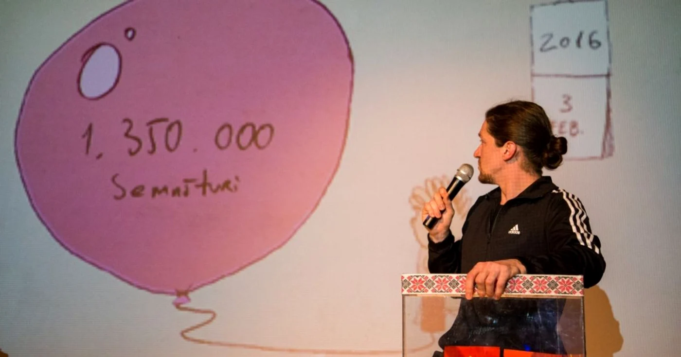 3milioane piesa de teatru cluj referendum foto ioana ofelia