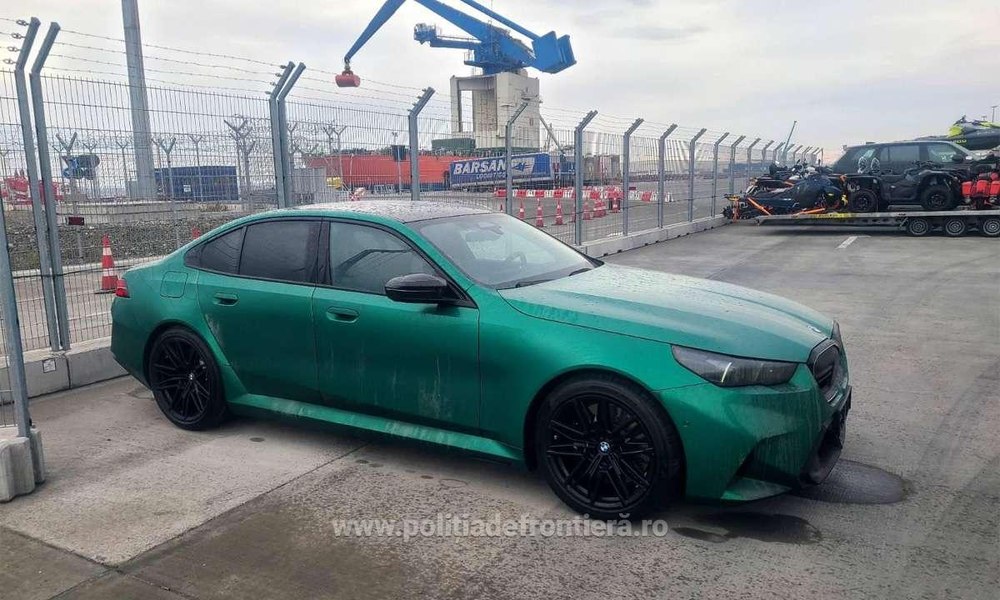 Un bolid de peste 100.000 de euro, căutat de autorităţile din Polonia, a fost descoperit în Portul Constanța