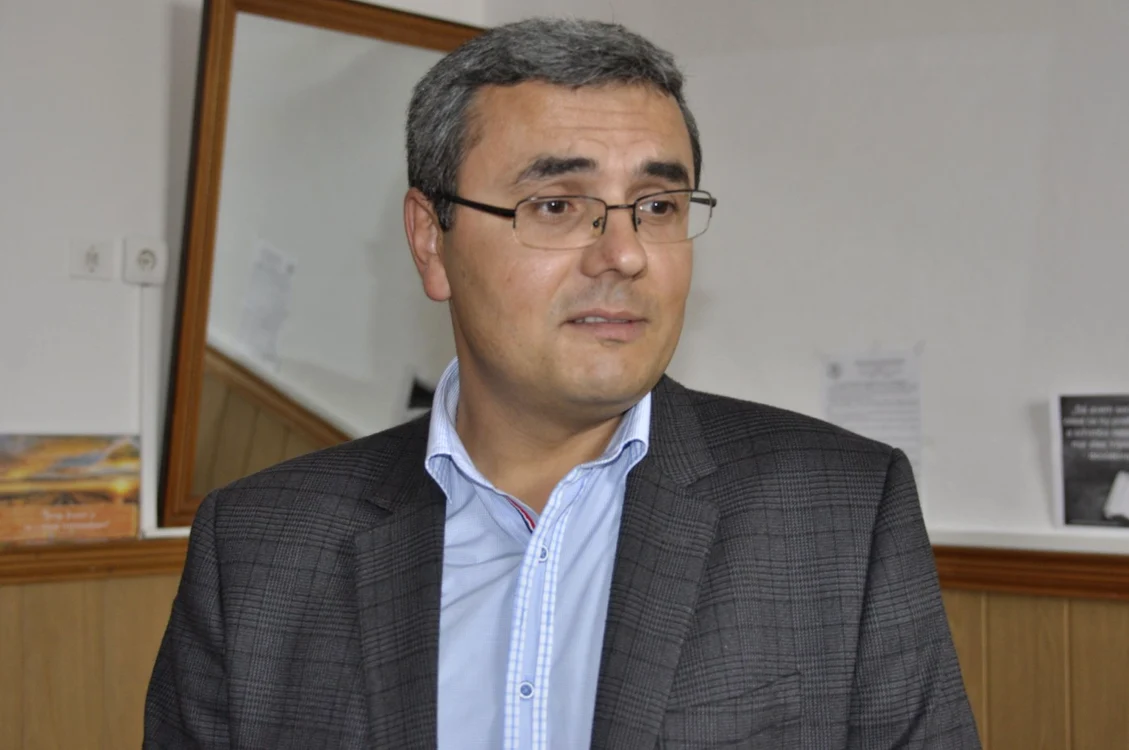 Ion Zoican, liderul de sindicat al FSLI Mehedinţi FOTO Corina Macavei