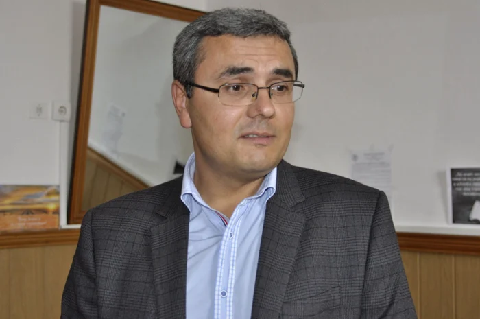 Ion Zoican, liderul de sindicat al FSLI Mehedinţi FOTO Corina Macavei