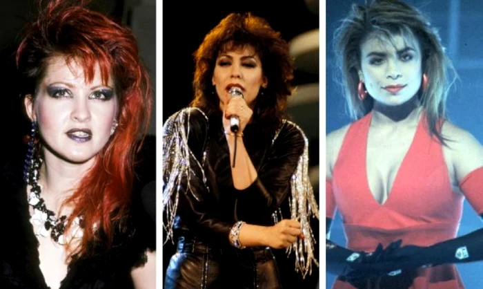 Jennifer Rush, Cyndi Lauper şi Paula Abdul