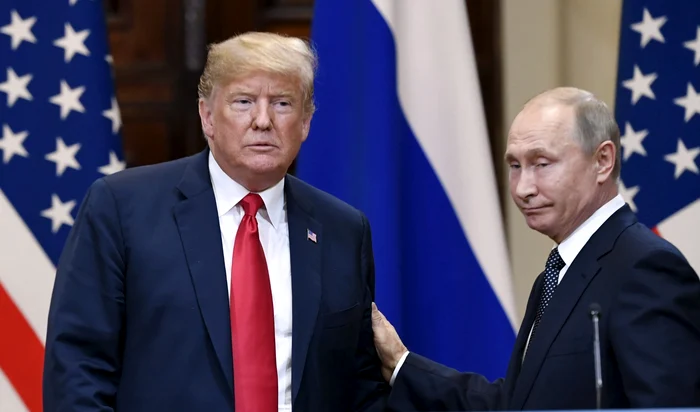 Donald Trump și Vladimir Putin. FOTO: Profimedia 