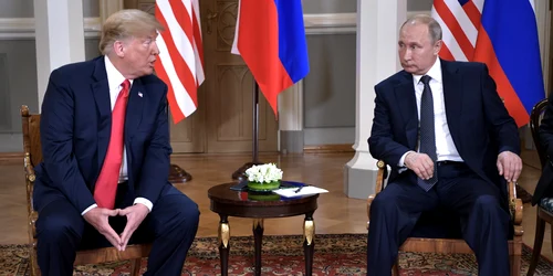 Donald Trump s-a întâlnit cu Vladimir Putin, la 16 iulie 2018 (© kremlin.ru)