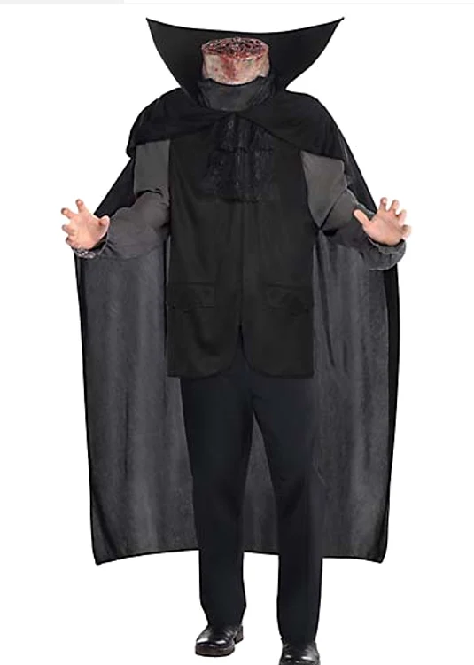 Cele mai înfricoşătoare costumaţii de Halloween: Călăreţul fără cap 