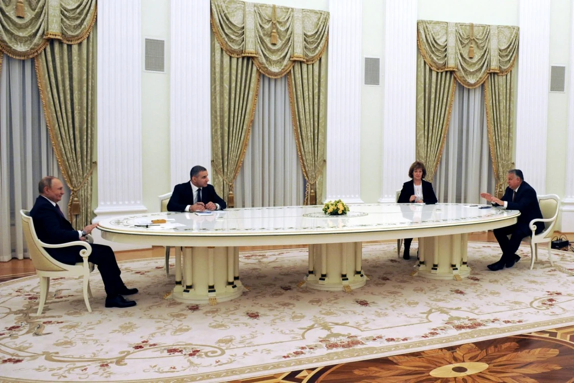 Vladimir Putin şi Viktor Orban FOTO EPA-EFE