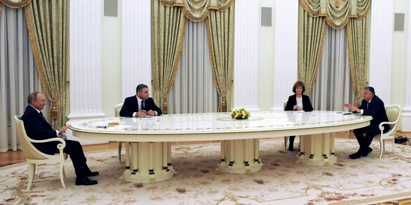 Vladimir Putin şi Viktor Orban FOTO EPA-EFE