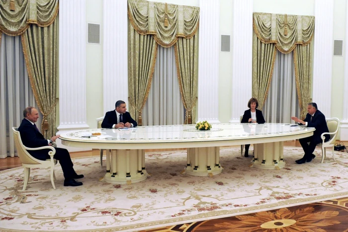 Vladimir Putin şi Viktor Orban FOTO EPA-EFE