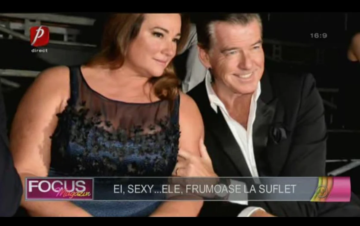 Pierce Brosnan şi soţia accestuia, Kelly Smith