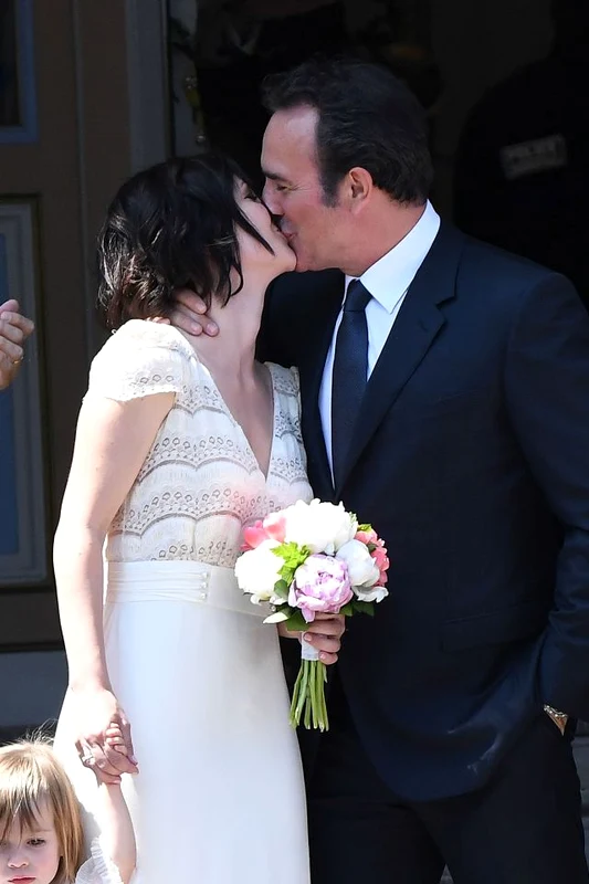Jean Dujardin Marries Nathalie Pechalat jpeg