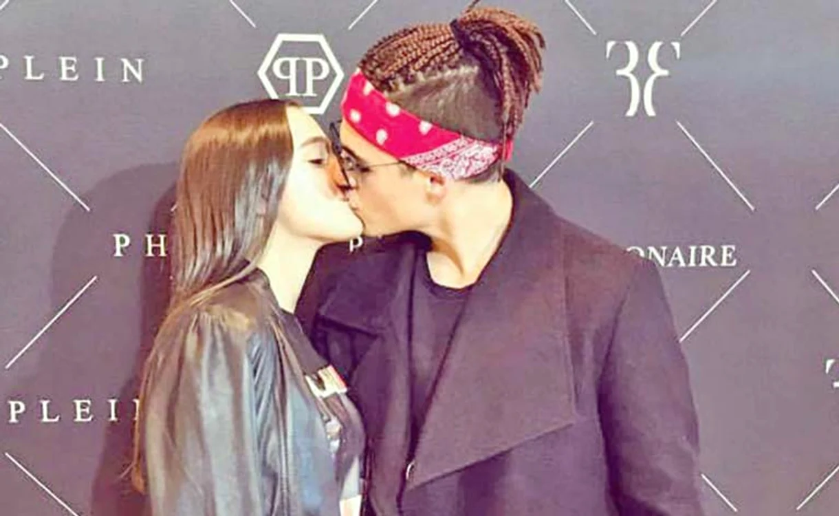 
    Recent, cei doi îndrăgostiţi au ieşit în oraş, la lansarea magazinului lui Philipp Plein  