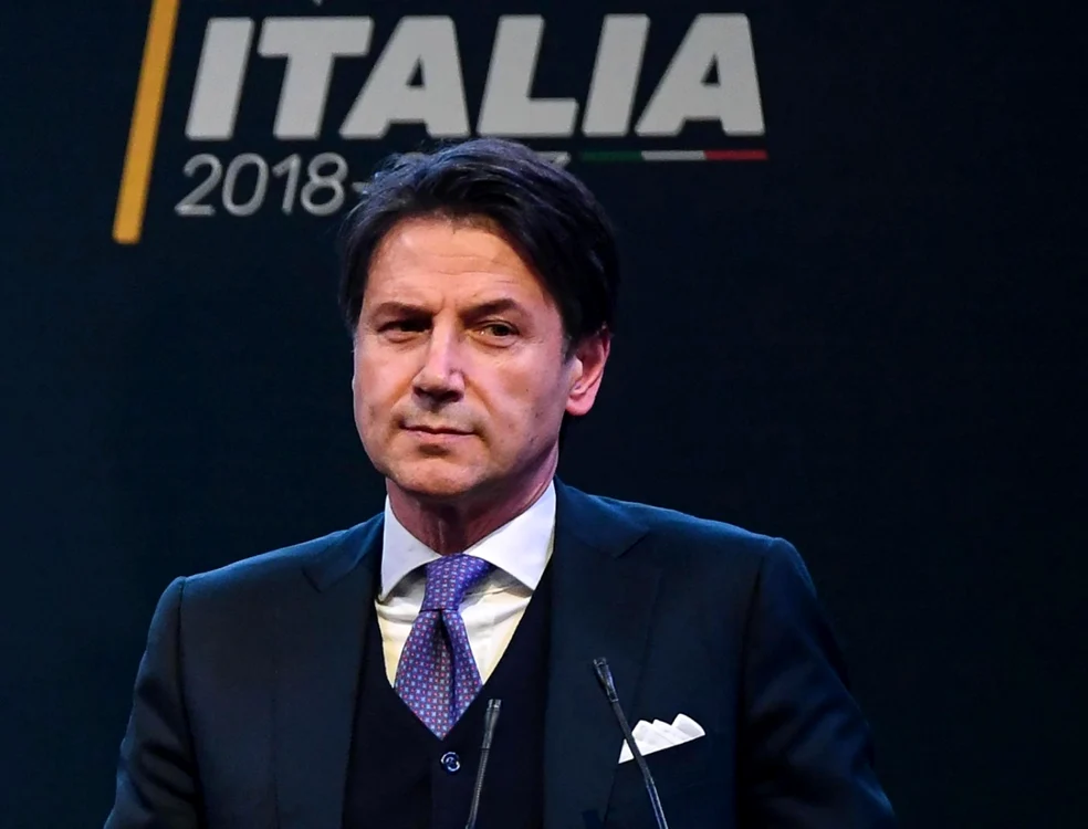Giuseppe Conte, premierul Italiei Foto: EPA/EFE