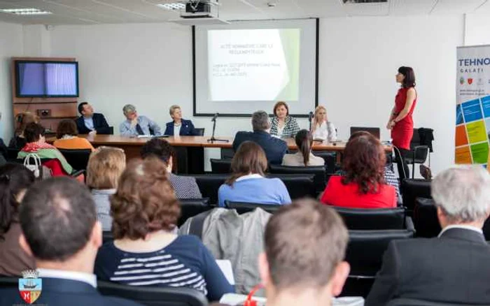 La eveniment au participat 50 de contabili şi experţi contabili FOTO Primăria Galaţi